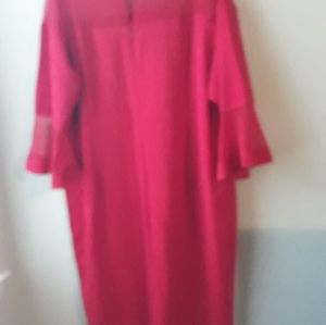 A red  Simi mini dress